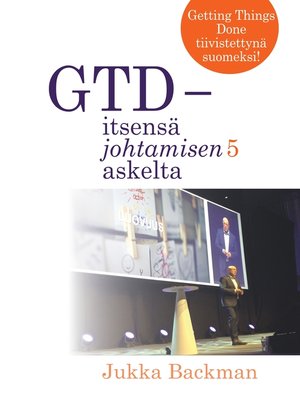 cover image of GTD--itsensä johtamisen 5 askelta
